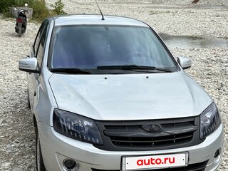 2012 Lada (ВАЗ) Granta I, серебристый, 500000 рублей, вид 2