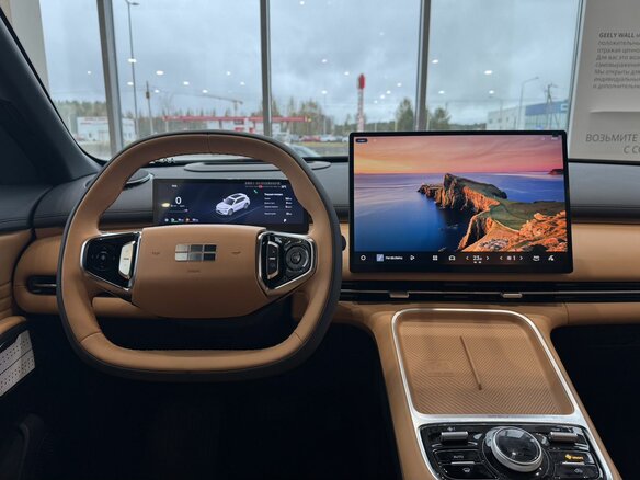 2026 Geely EX5 Гибрид EM-R, серый, 3829990 рублей - вид 8