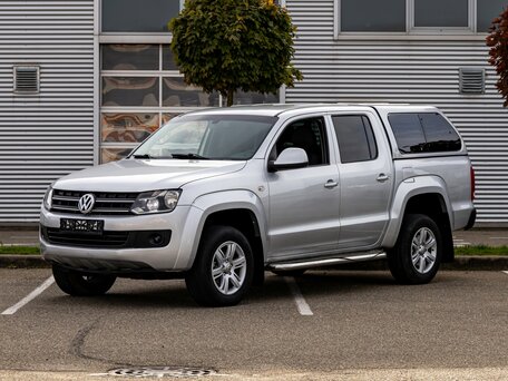 2012 Volkswagen Amarok I, серебристый, 1695000 рублей, вид 1