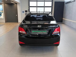2016 Hyundai Solaris I Рестайлинг, чёрный, 1050000 рублей, вид 5