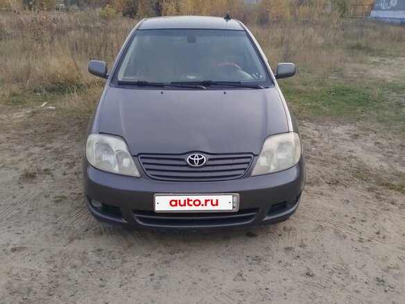 2004 Toyota Corolla IX (E120, E130), серый, 600000 рублей