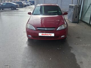 2004 Chevrolet Lacetti I, красный, 350000 рублей, вид 1