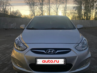 2012 Hyundai Solaris I, серебристый, 530000 рублей, вид 1
