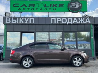 2016 Skoda Octavia III (A7), коричневый, 1179000 рублей, вид 4