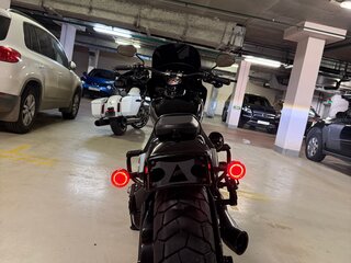 2023 Harley-Davidson Fat Bob, чёрный, 1990000 рублей, вид 5