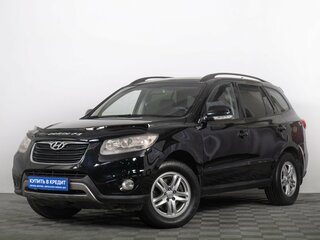 2011 Hyundai Santa Fe II Рестайлинг, чёрный, 1449000 рублей, вид 2