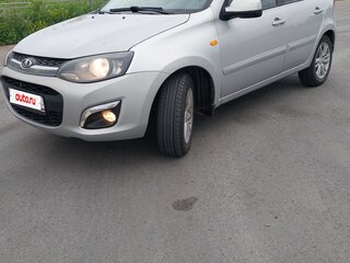 2014 Lada (ВАЗ) Kalina II, серебристый, 450000 рублей, вид 2