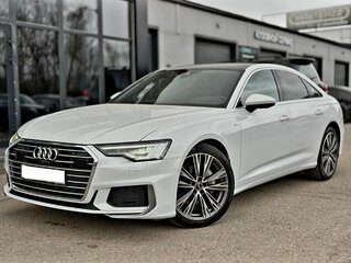 2019 Audi A6 45 TFSI V (C8), белый, 3250000 рублей, вид 3