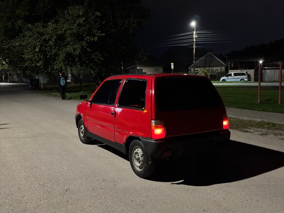 1997 Lada (ВАЗ) 1111 Ока СеАЗ, красный, 100000 рублей - вид 5