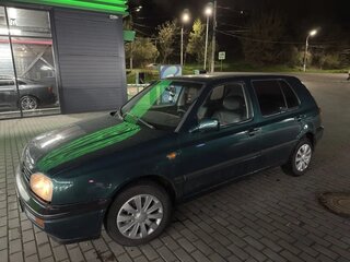 1996 Volkswagen Golf III, зелёный, 120000 рублей, вид 4