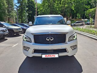 2015 Infiniti QX80 I Рестайлинг, белый, 3300000 рублей, вид 2