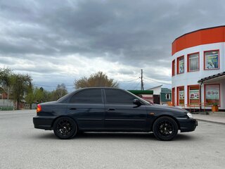 2007 Kia Spectra I Рестайлинг 2, чёрный, 249999 рублей, вид 5