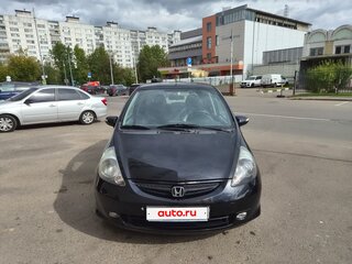 2008 Honda Jazz I Рестайлинг, чёрный, 630000 рублей, вид 1