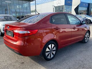 2012 Kia Rio 4-speed III, красный, 890000 рублей, вид 5