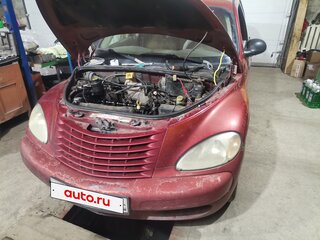 2002 Chrysler PT Cruiser, красный, 175000 рублей, вид 3