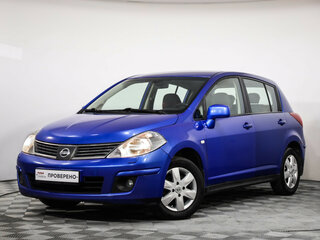 2008 Nissan Tiida I, синий, 524777 рублей, вид 1
