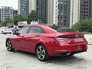 2023 Hyundai Elantra VII (CN7), красный, 1876000 рублей, вид 4