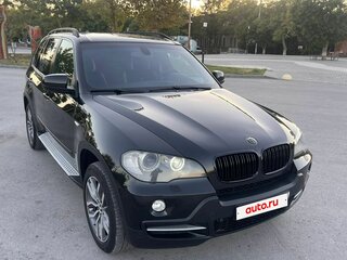 2008 BMW X5 30d II (E70), чёрный, 1700000 рублей, вид 4
