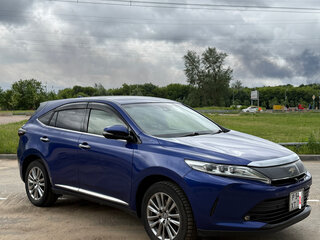 2019 Toyota Harrier III (XU60) Рестайлинг, синий, 3500000 рублей, вид 4