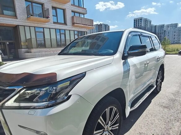 2021 Lexus LX 570 III Рестайлинг 2, белый, 12990000 рублей - вид 14