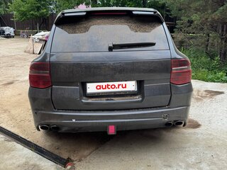 2008 Porsche Cayenne Turbo I Рестайлинг (957), чёрный, 1200000 рублей, вид 3