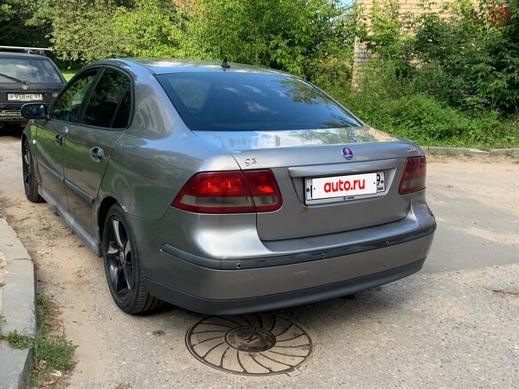 2003 Saab 9-3 II, серый, 330000 рублей - вид 9