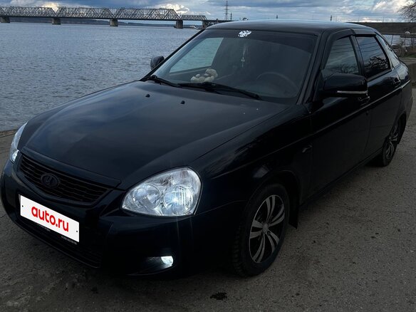 2008 Lada (ВАЗ) Priora I, синий, 290000 рублей - вид 6