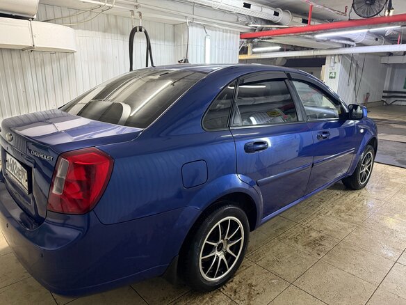 2011 Chevrolet Lacetti I, синий, 400000 рублей - вид 4