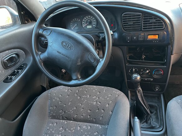 2008 Kia Spectra I Рестайлинг 2, чёрный - вид 11