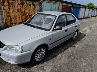 2008 Hyundai Accent ТагАЗ II, серебристый, 435000 рублей, вид 4