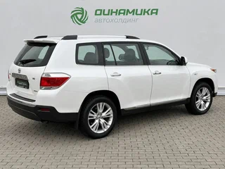 2010 Toyota Highlander II (XU40) Рестайлинг, белый, 1690000 рублей, вид 5