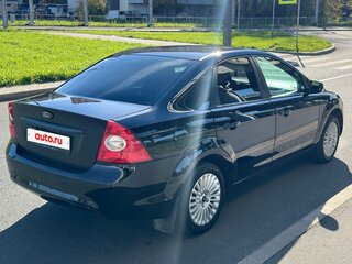 2009 Ford Focus II Рестайлинг, чёрный, 440000 рублей, вид 4