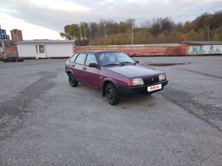 1999 Lada (ВАЗ) 2109, красный, 55000 рублей, вид 1