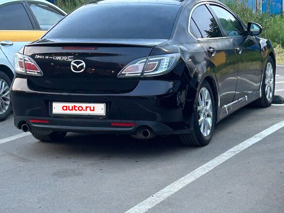 2008 Mazda 6 II (GH), пурпурный - вид 3