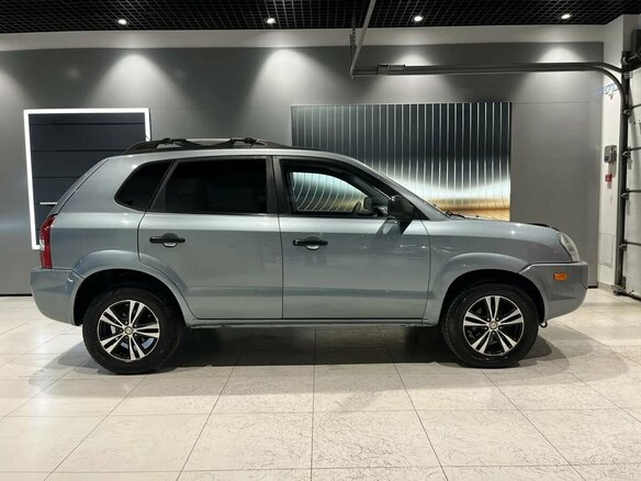 2005 Hyundai Tucson I, голубой - вид 6