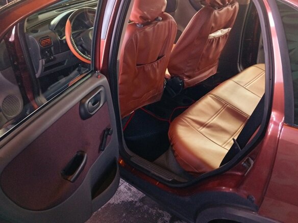 2001 Opel Corsa C, красный, 239000 рублей - вид 8