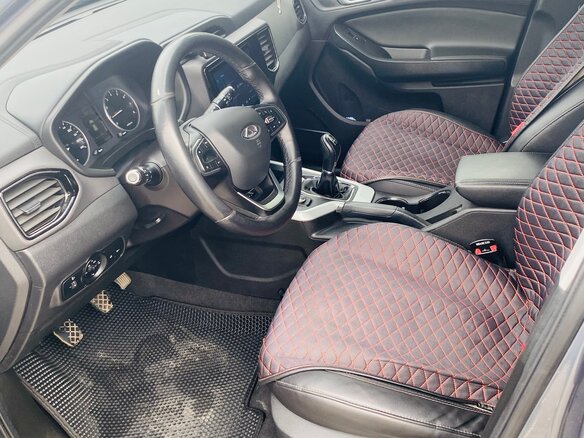 2021 Chery Tiggo 4 I Рестайлинг, серый, 1250000 рублей - вид 18