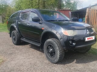 2008 Mitsubishi L200 IV, чёрный, 1500000 рублей, вид 2