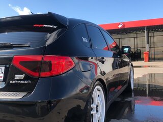 2008 Subaru Impreza III, чёрный, 900000 рублей, вид 1