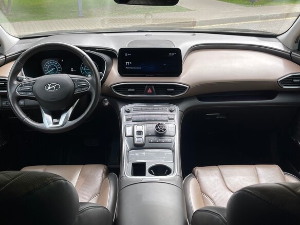 2021 Hyundai Santa Fe IV Рестайлинг, коричневый, 2850000 рублей - вид 14