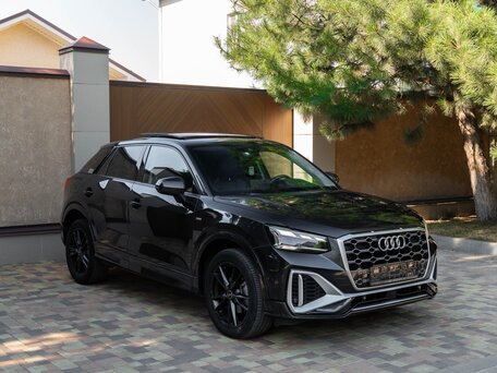 2021 Audi Q2 35 TFSI I Рестайлинг, чёрный, 2160000 рублей, вид 4