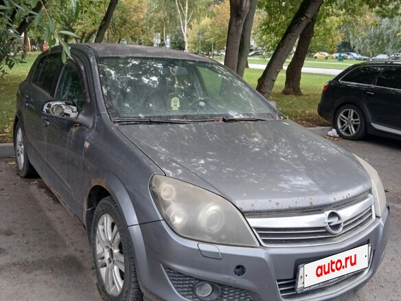 2007 Opel Astra H, серый, 270000 рублей - вид 2