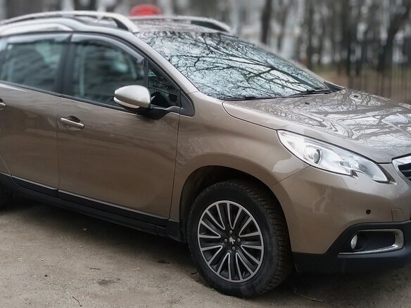 2015 Peugeot 2008 I, бежевый, 1190000 рублей - вид 2