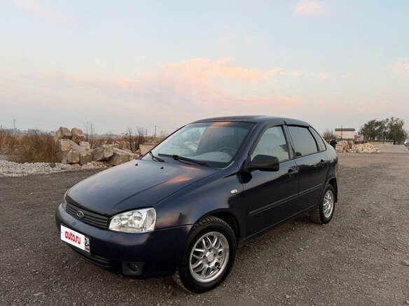 2008 Lada (ВАЗ) Kalina I, синий, 280000 рублей