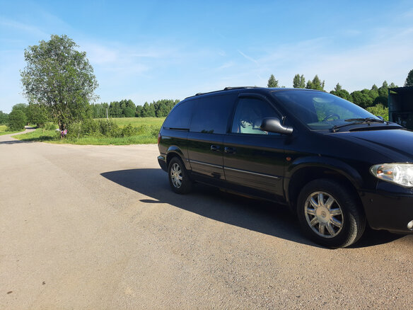 2007 Chrysler Voyager IV Рестайлинг, чёрный, 1800000 рублей - вид 22