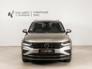 2021 Volkswagen Tiguan II Рестайлинг, серый, 2797600 рублей, вид 2