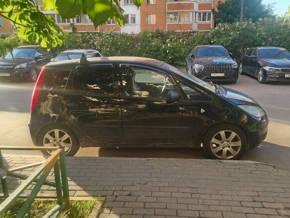 2004 Mitsubishi Colt VI (Z20/Z30), чёрный, 190000 рублей - вид 3