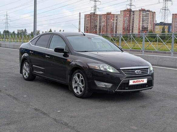 2007 Ford Mondeo IV, чёрный, 395000 рублей