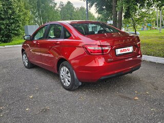 2019 Lada (ВАЗ) Vesta I, красный, 980000 рублей, вид 4