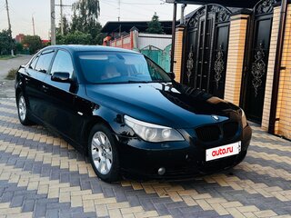 2006 BMW 5 серии 525i V (E60/E61), чёрный, 860000 рублей, вид 1